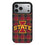 Iowa State University Cyclones Plaid MagSafe Compatible Phone Case for Apple iPhone