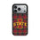 Iowa State University Cyclones Plaid MagSafe Compatible Phone Case for Apple iPhone