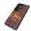 Iowa State University Cyclones Plaid MagSafe Compatible Phone Case for Samsung Galaxy
