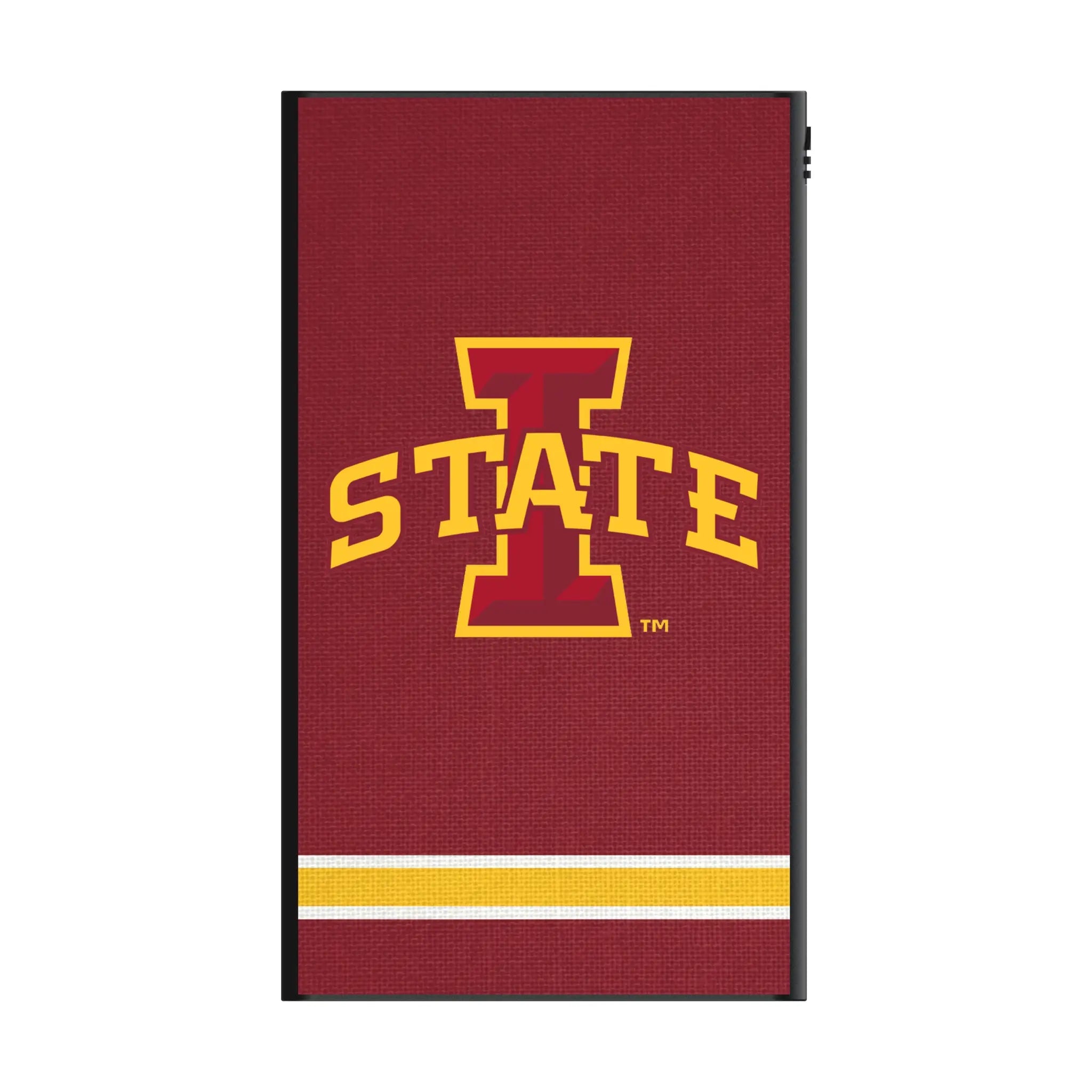Iowa State University Cyclones Stripe 5000mAh Flat Powerbank