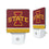 Iowa State University Cyclones Stripe Night Light 2-Pack