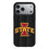 Iowa State University Cyclones Text Backdrop MagSafe Compatible Phone Case for Apple iPhone