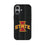 Iowa State University Cyclones Text Backdrop MagSafe Compatible Phone Case for Apple iPhone