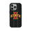 Iowa State University Cyclones Text Backdrop MagSafe Compatible Phone Case for Apple iPhone