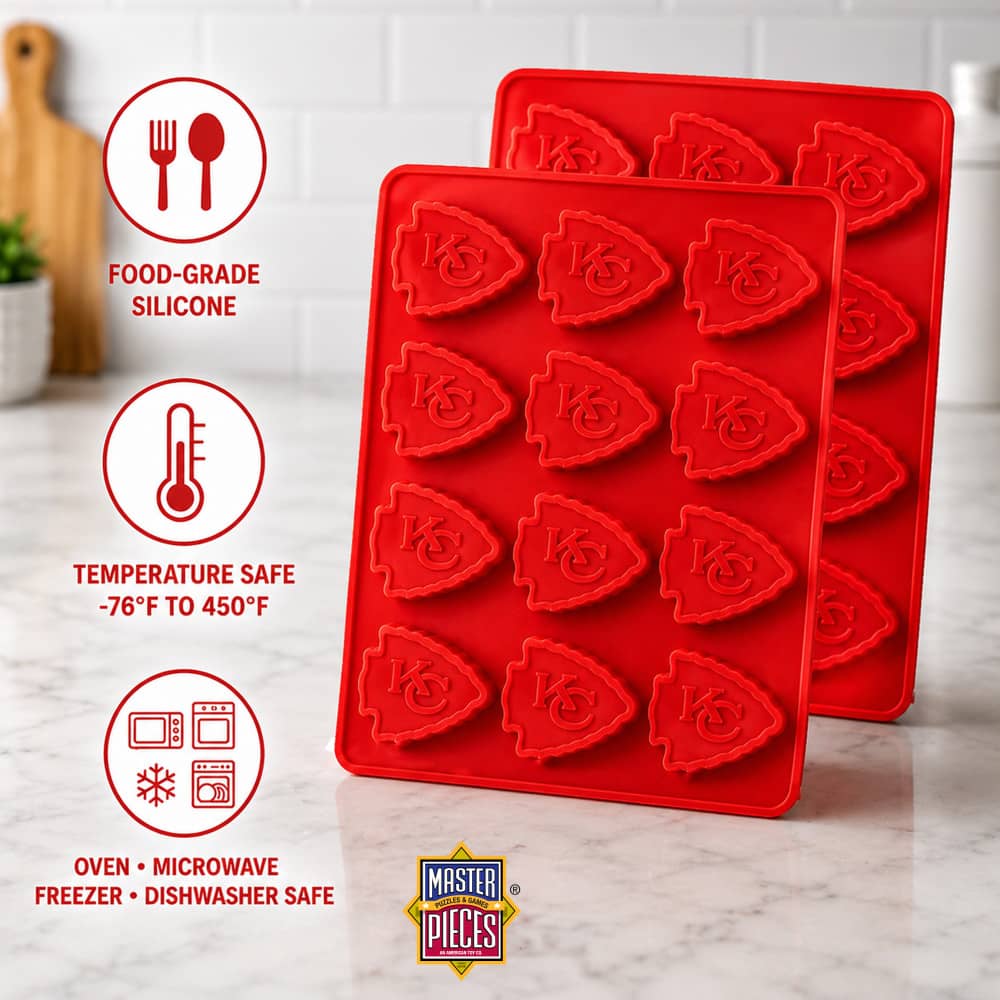 Kansas City Chiefs Silicone Ice Cube Tray