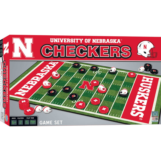 Nebraska Cornhuskers Checkers - 757 Sports Collectibles