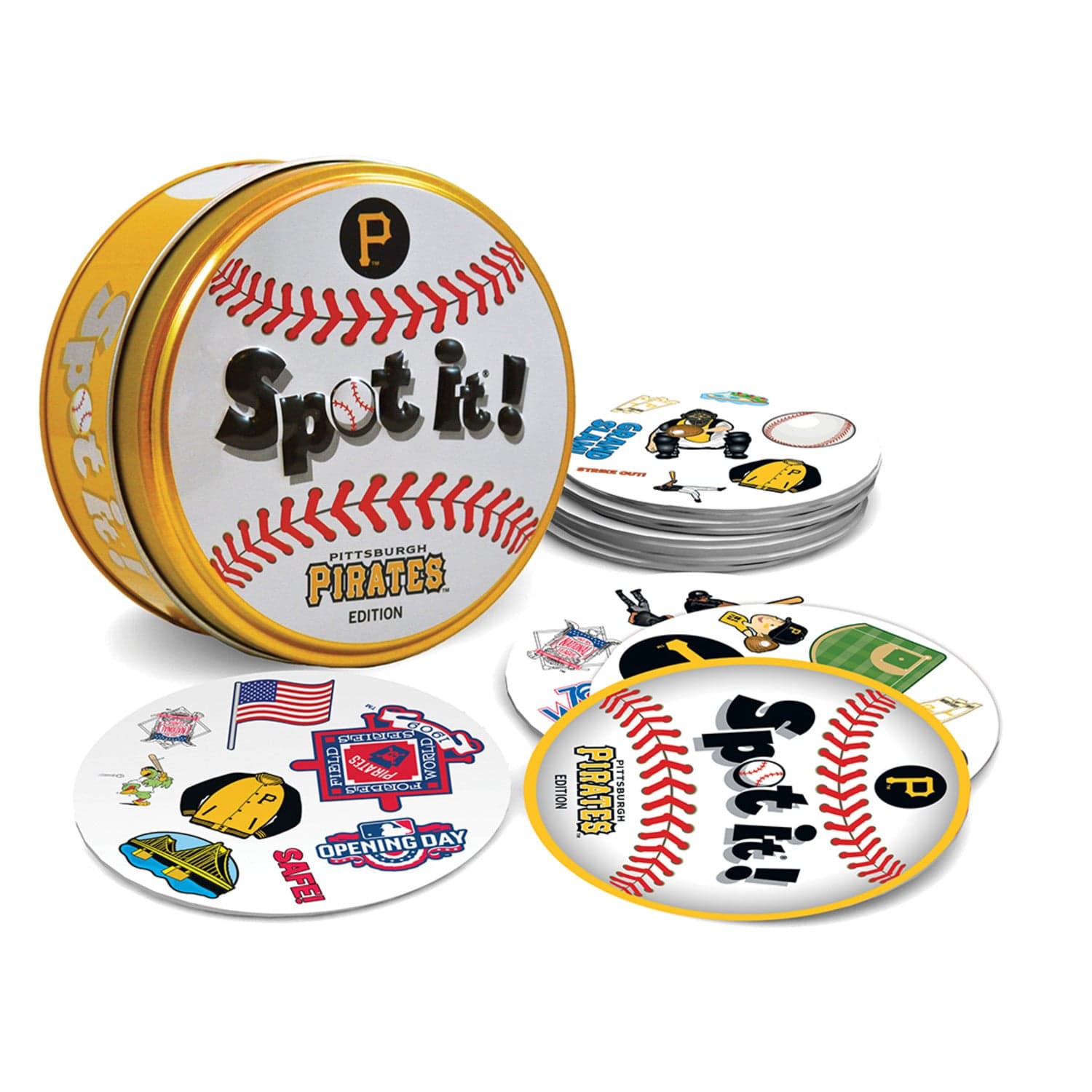 Pittsburgh Pirates Spot It! Card Game - Sports Gifts, Sports Memorabilia, Sports Collectibles, Fan Shop