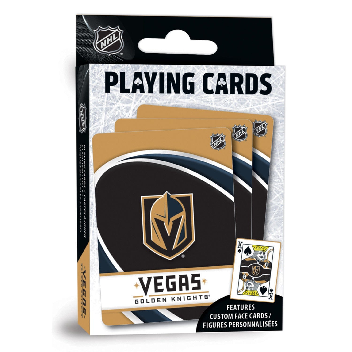Las Vegas Golden Knights Playing Cards - 54 Card Deck - Sports Gifts, Sports Memorabilia, Sports Collectibles, Fan Shop