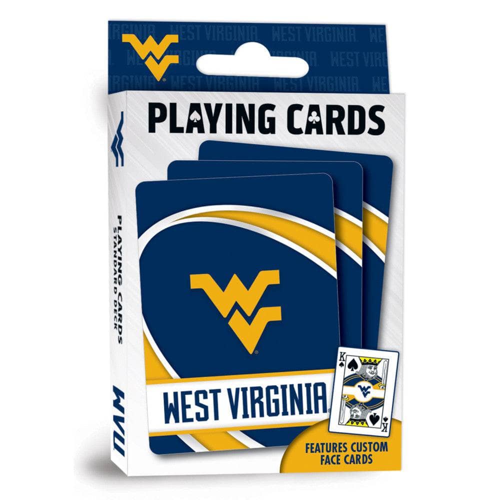 West Virginia Mountaineers 54-Card Deck Playing Cards - Sports Gifts, Sports Memorabilia, Sports Collectibles, Fan Shop
