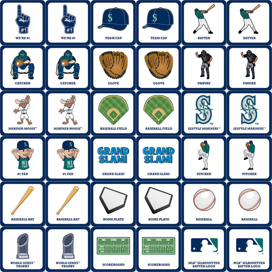 Seattle Mariners Matching Game - 757 Sports Collectibles