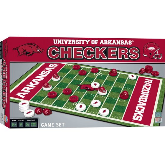Arkansas Razorbacks Checkers - 757 Sports Collectibles