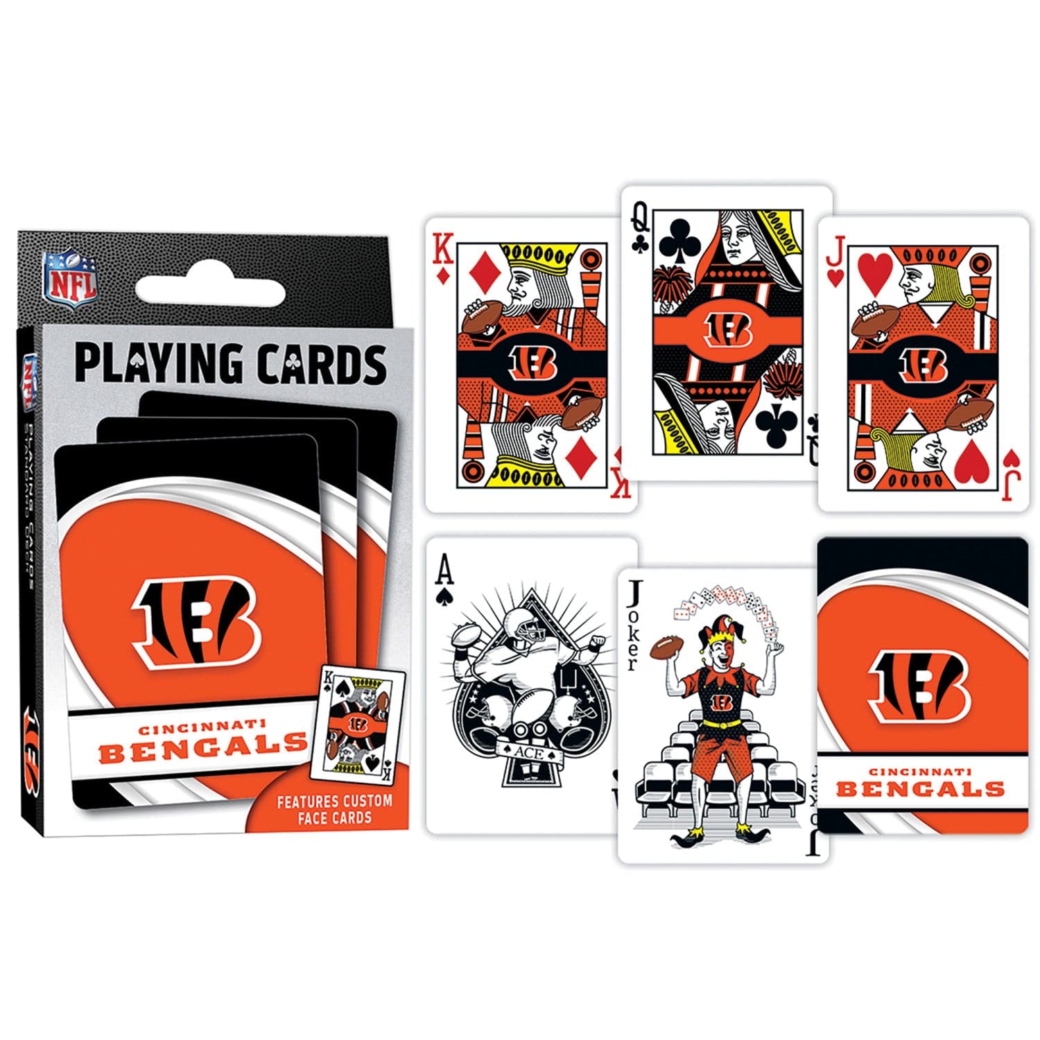 Cincinnati Bengals 54-Card Playing Deck