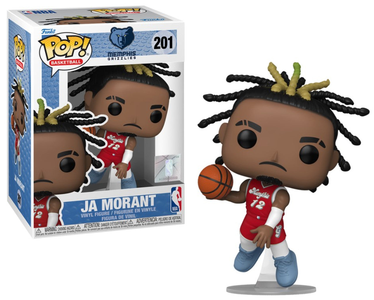 Ja Morant (Memphis Grizzlies) 2024 City Edition Jersey NBA Funko Pop! - Sports Collectibles, Sports Memorabilia, Sports Fan Shop, Sports Gifts