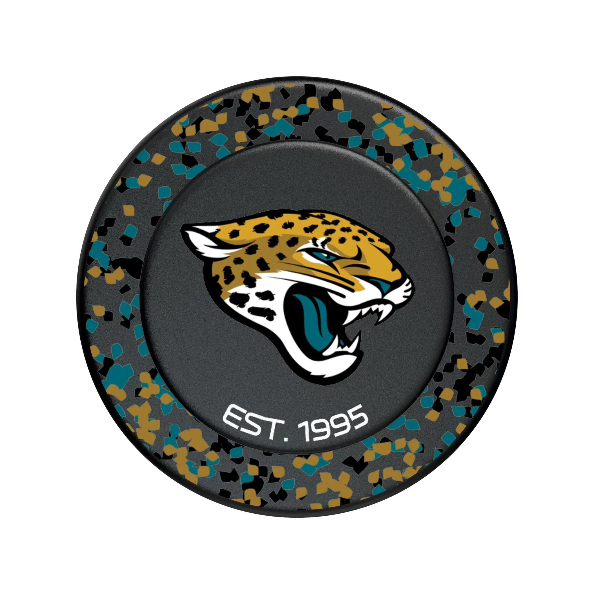 Jacksonville Jaguars Confetti PopSockets Magnetic Phone Grip and Stand