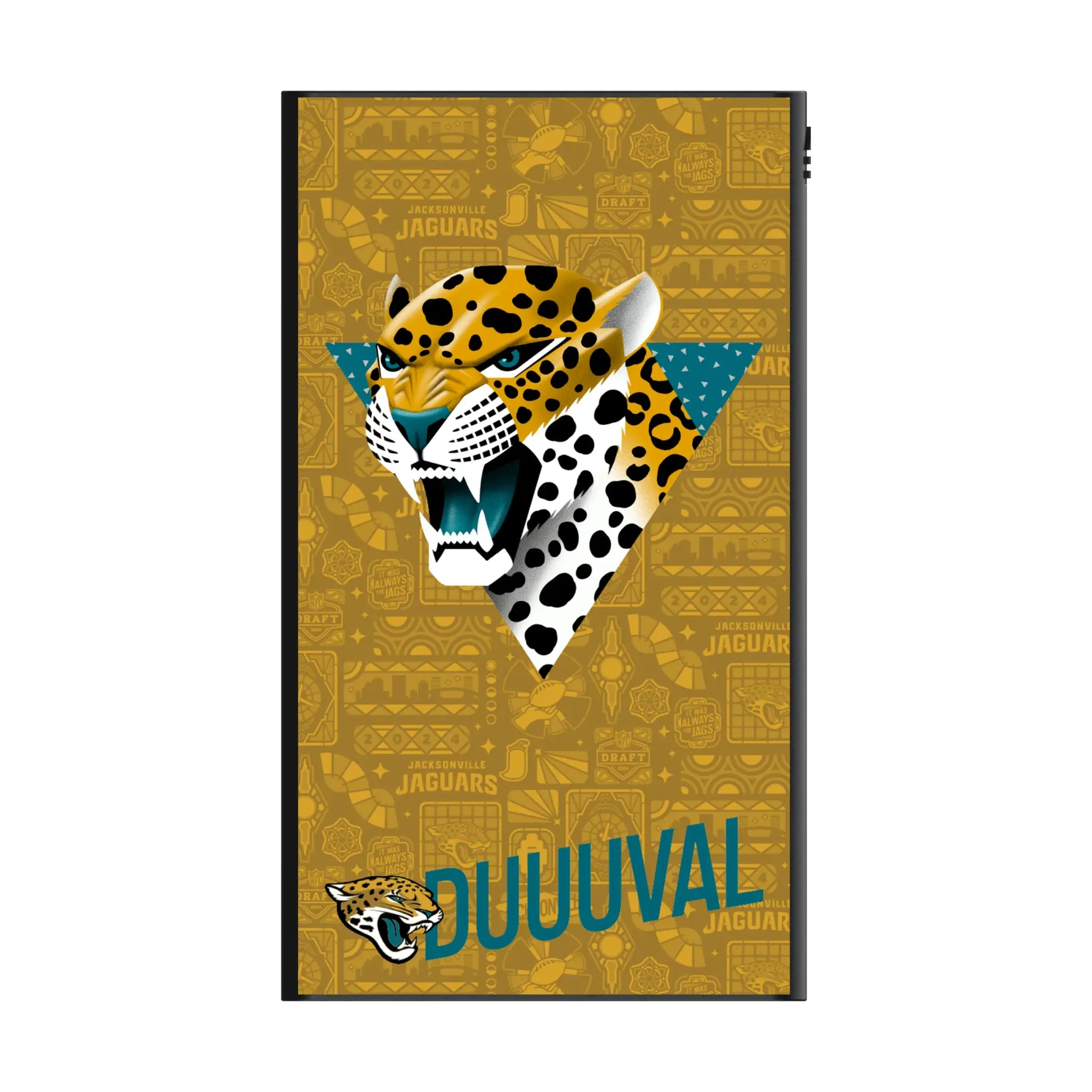Jacksonville Jaguars Deco 5000mAh Flat Powerbank