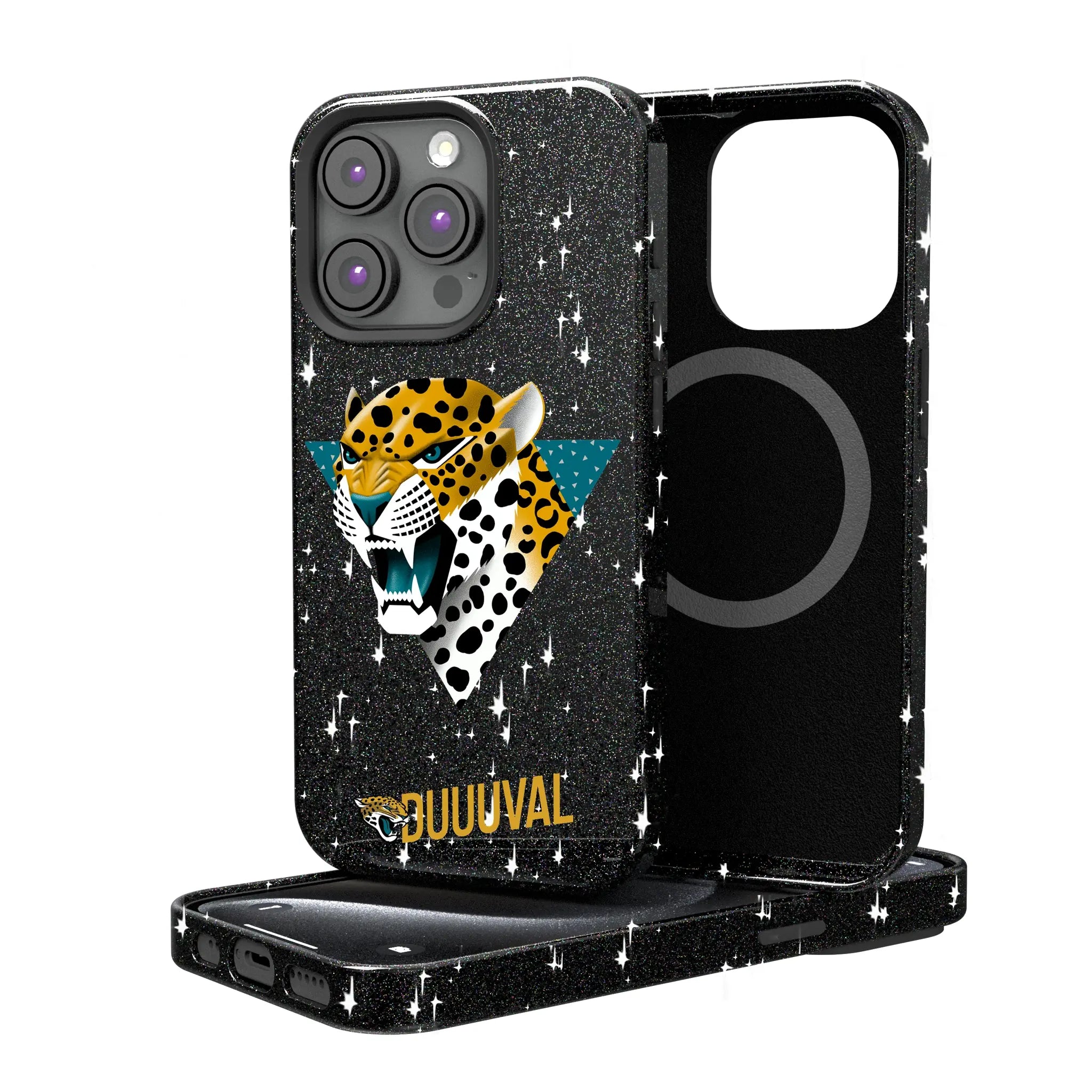 Jacksonville Jaguars 2024 Illustrated Limited Edition Bling Phone Case
