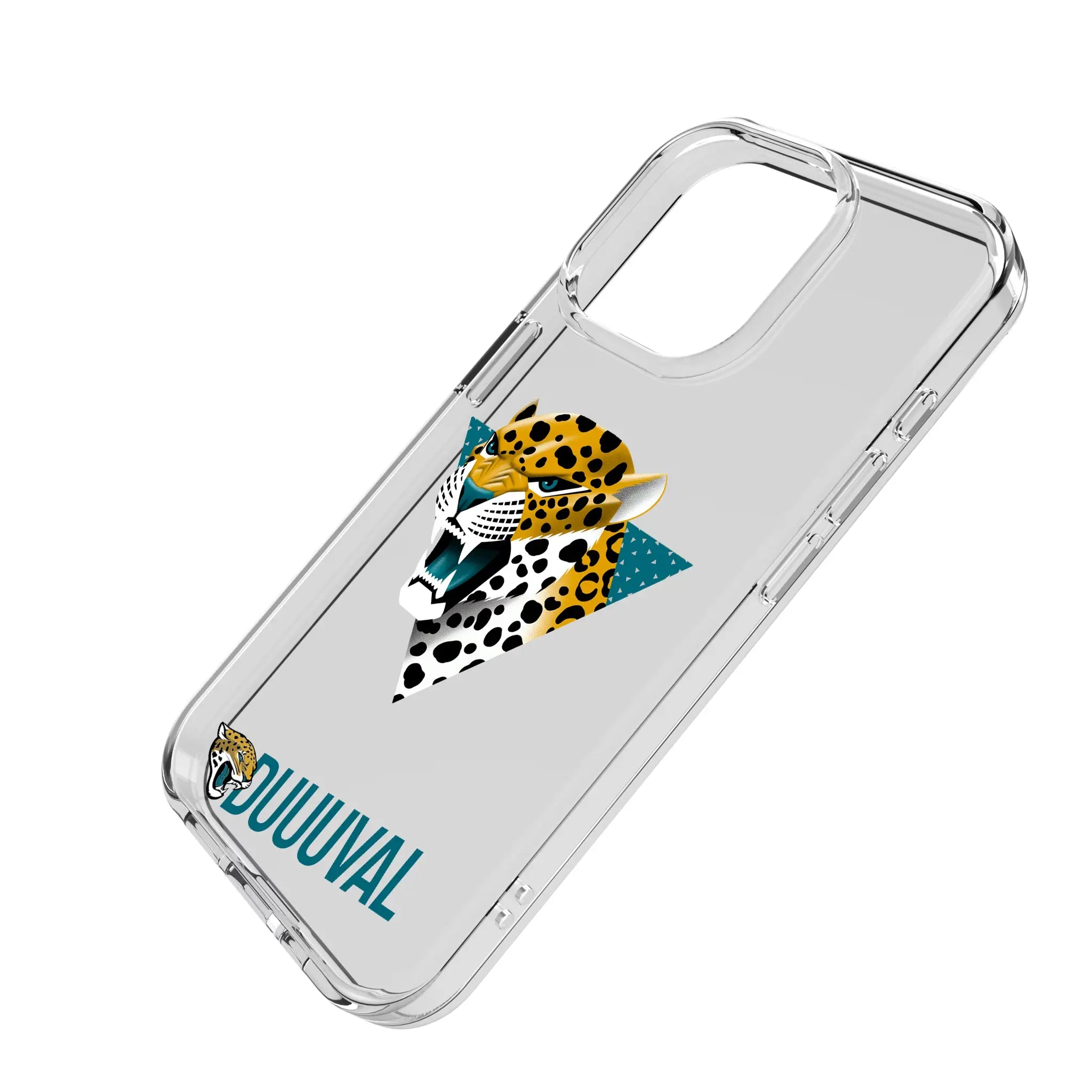 Jacksonville Jaguars 2024 Edition Clear Phone Case for Apple iPhone