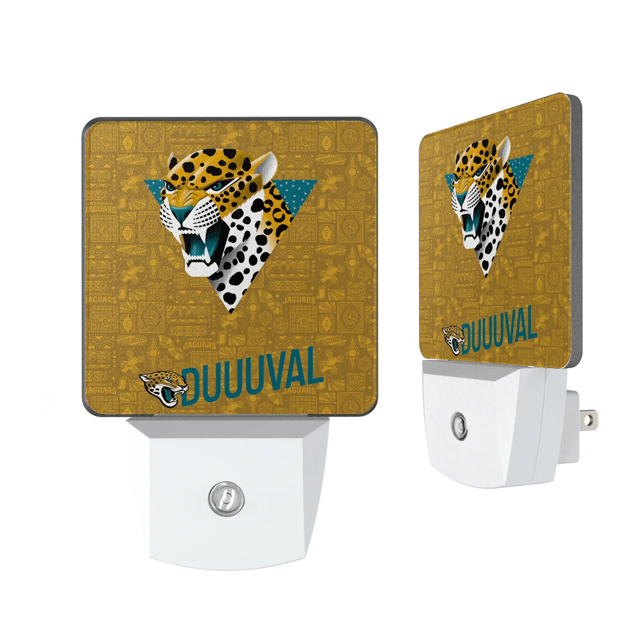 Jacksonville Jaguars 2024 Illustrated Limited Edition Night Light 2-Pack