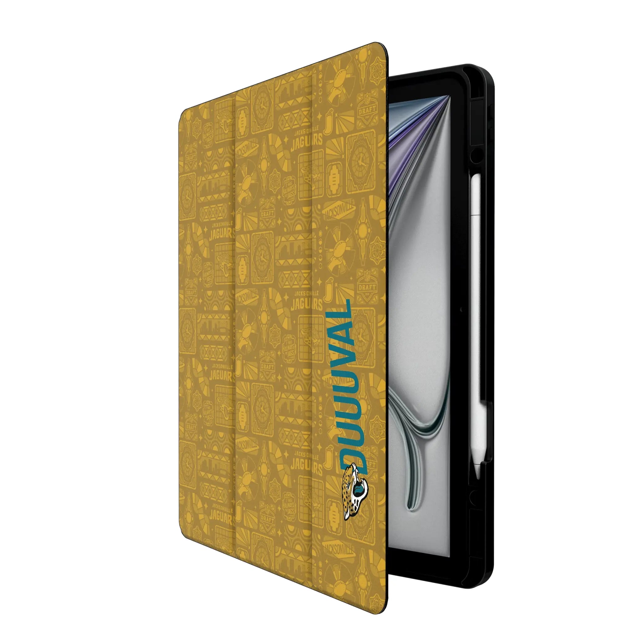 Jacksonville Jaguars 2024 Illustrated Limited Edition Tablet Case for Apple iPad