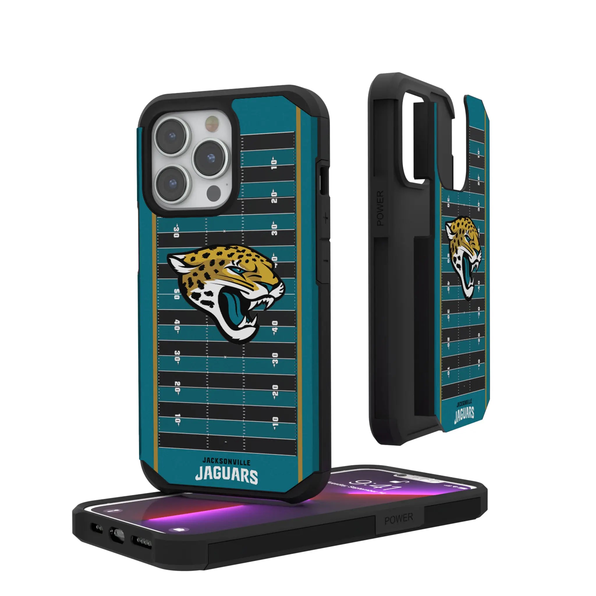 Jacksonville Jaguars Field Rugged Phone Case
