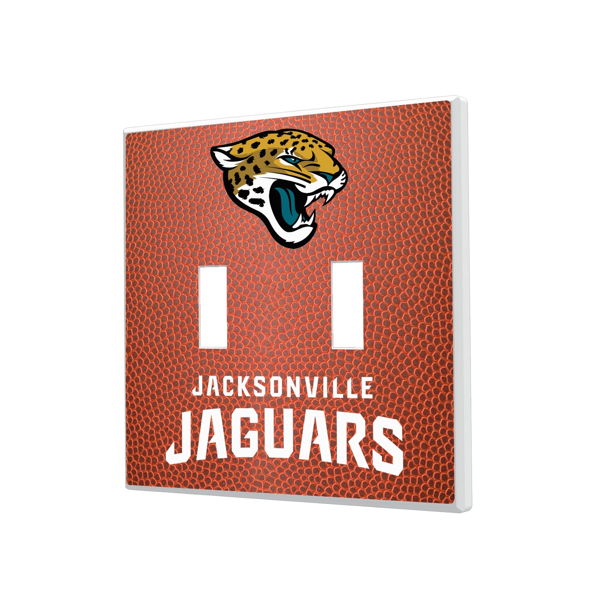 Jacksonville Jaguars Football Hidden-Screw Light Switch Plate