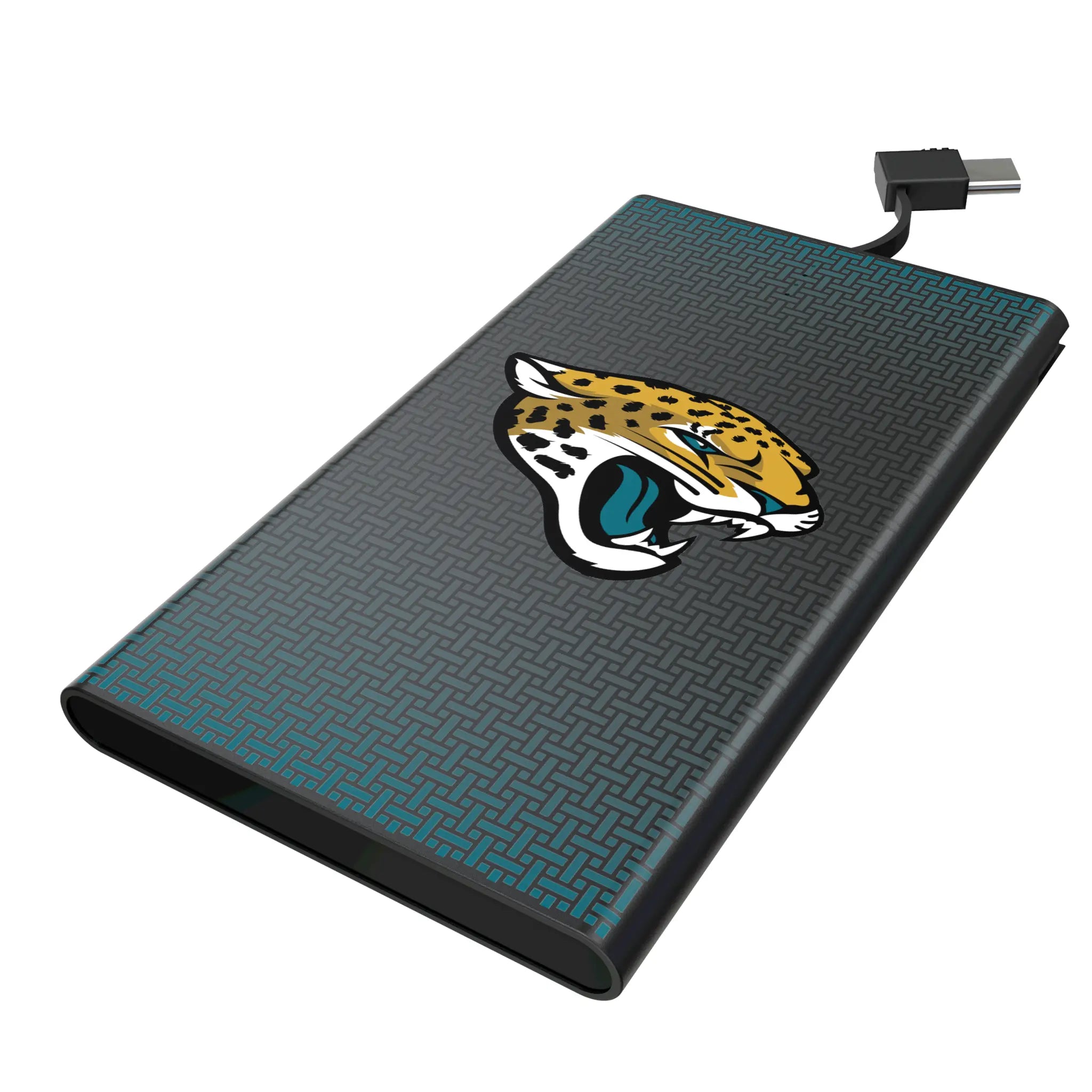 Jacksonville Jaguars Linen 5000mAh Flat Powerbank