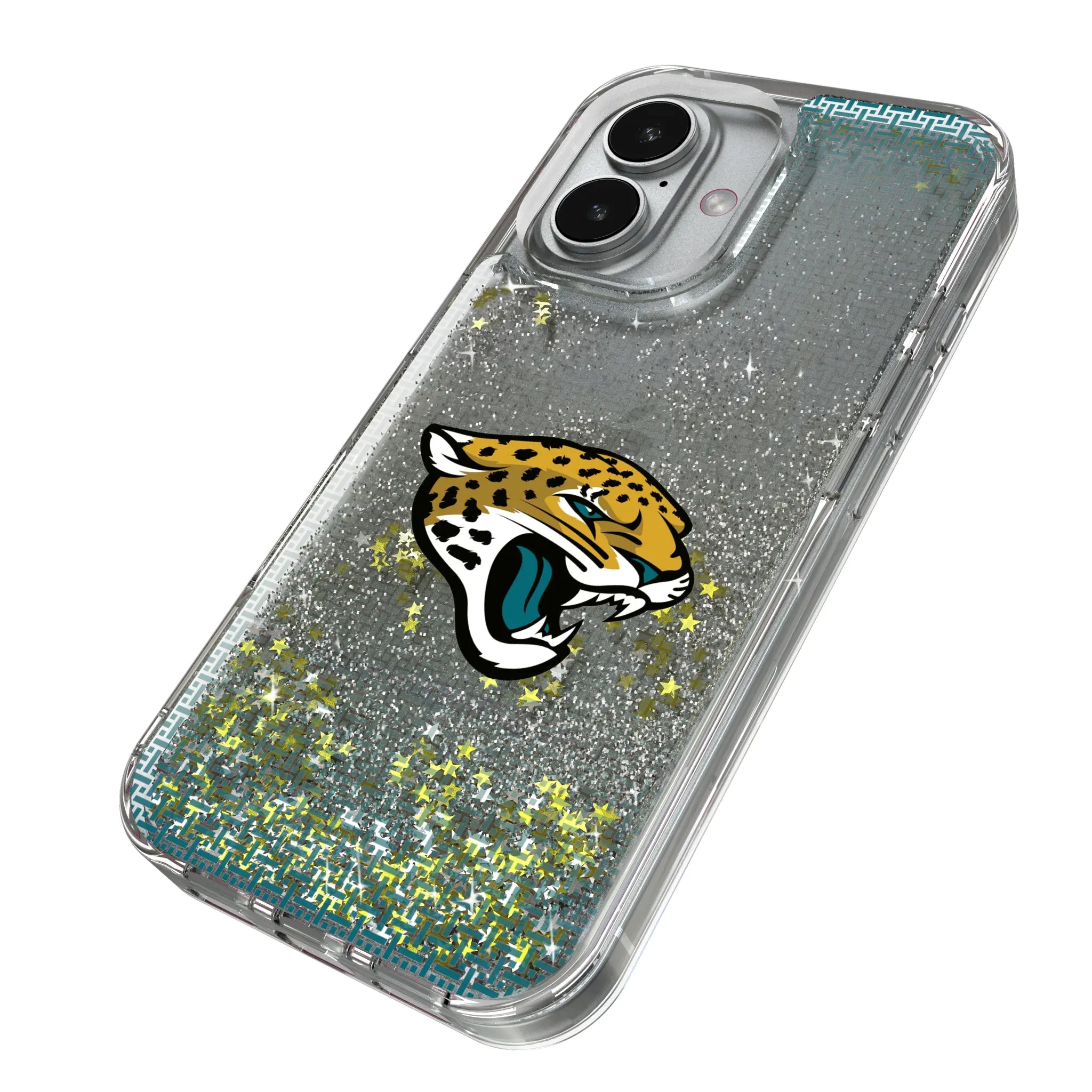 Jacksonville Jaguars Linen Glitter Phone Case