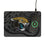 Jacksonville Jaguars Monocolor Tilt 15-Watt Wireless Charger and Mouse Pad