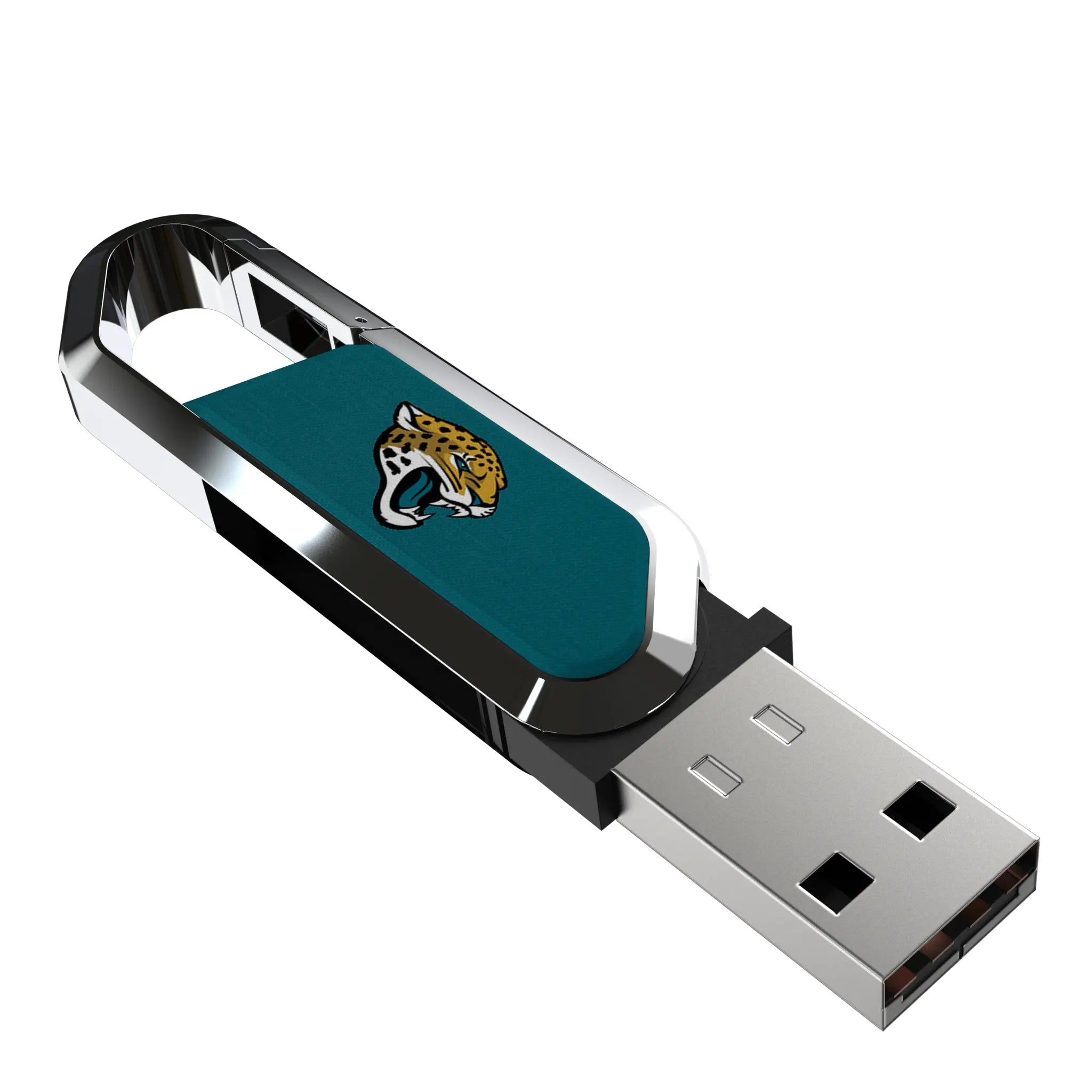 Jacksonville Jaguars Solid USB 32GB Clip Style Flash Drive