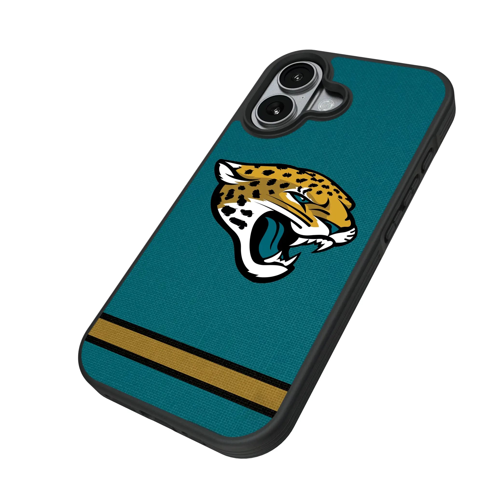 Jacksonville Jaguars Stripe Bump Phone Case