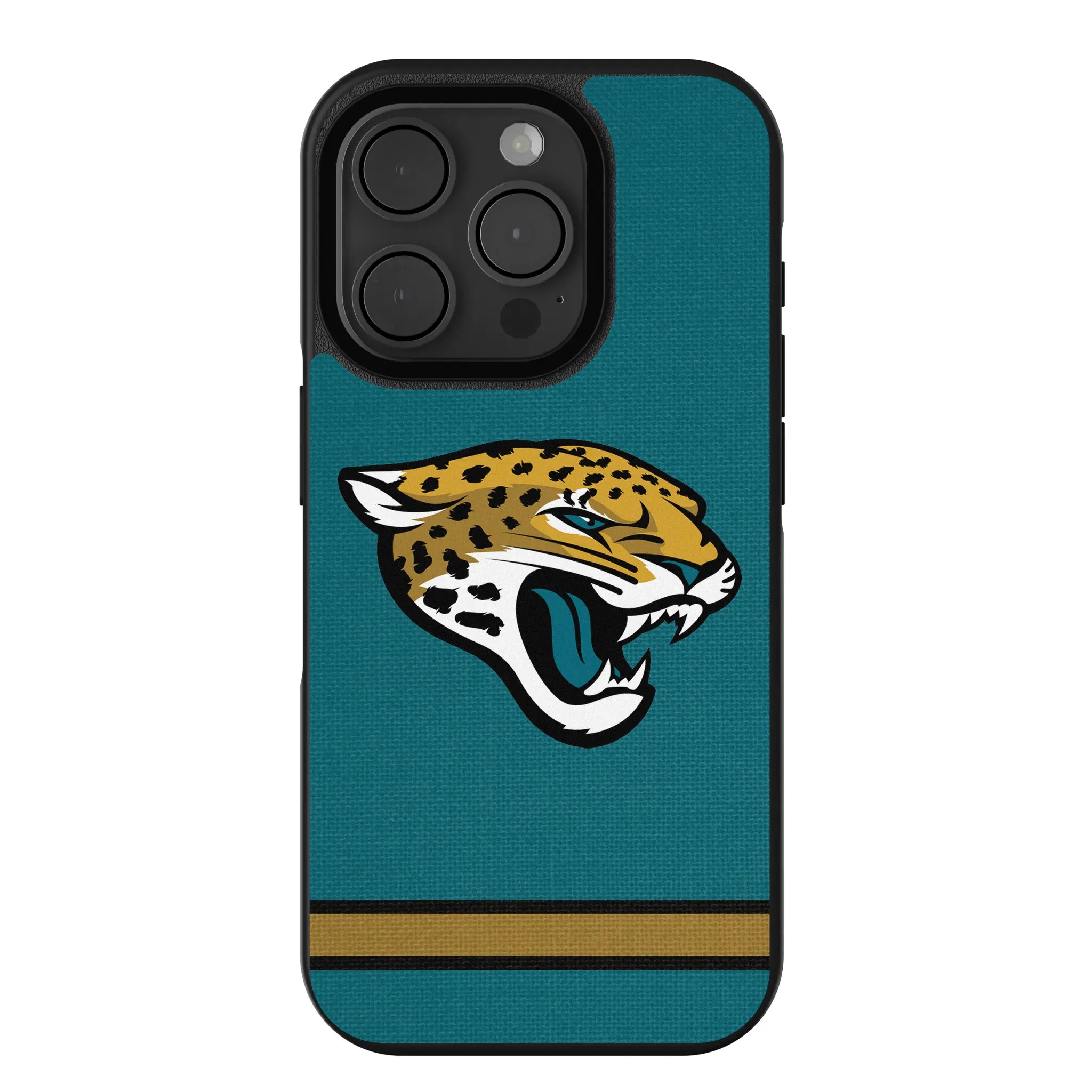 Jacksonville Jaguars Stripe Bump Phone Case
