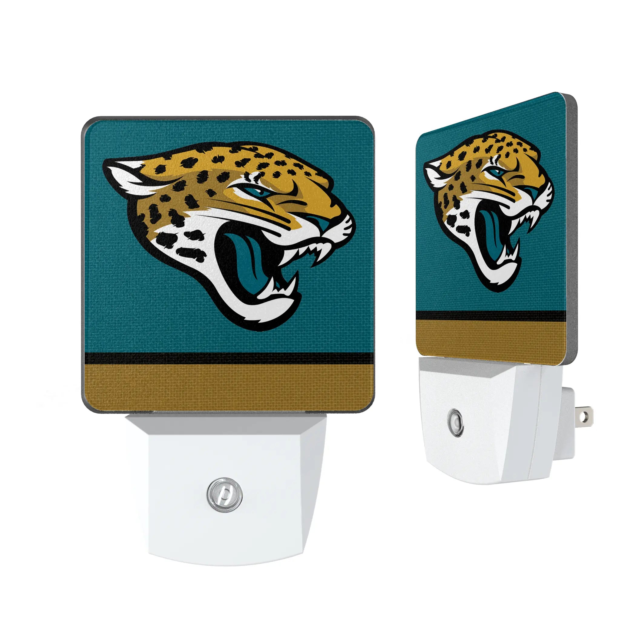 Jacksonville Jaguars Stripe Night Light 2-Pack