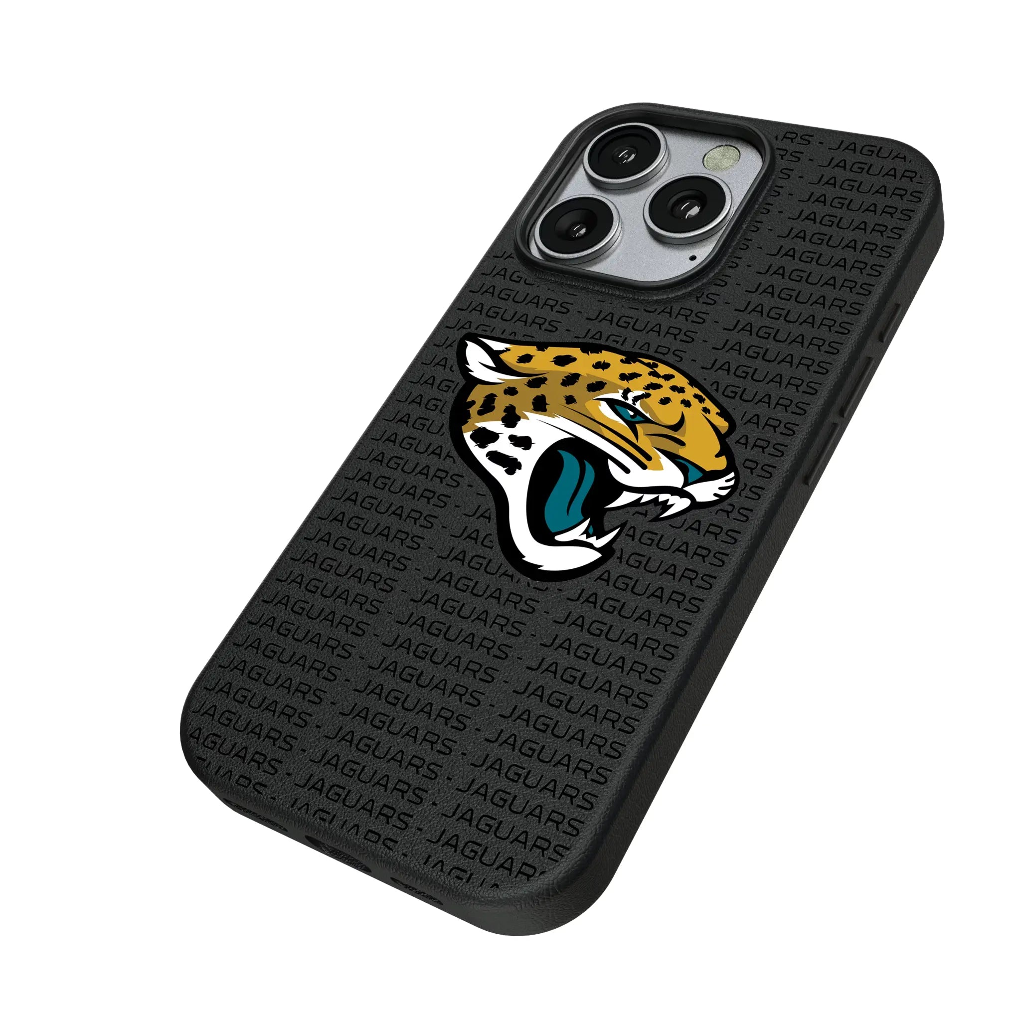 Jacksonville Jaguars Text Backdrop MagSafe Compatible Phone Case for Apple iPhone