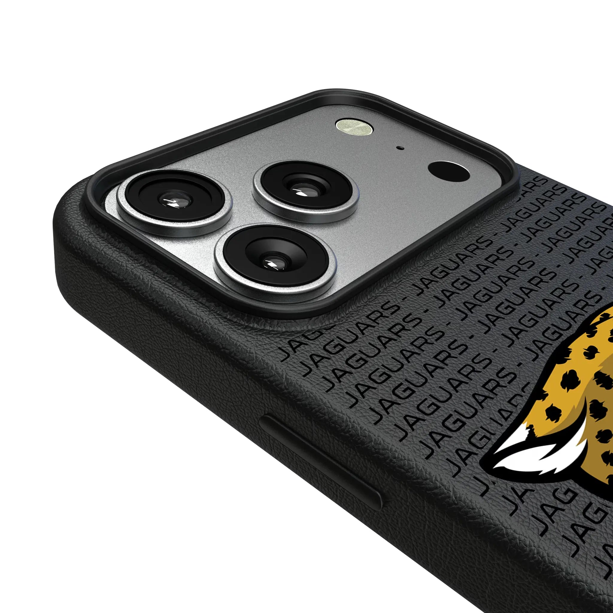 Jacksonville Jaguars Text Backdrop MagSafe Compatible Phone Case for Apple iPhone