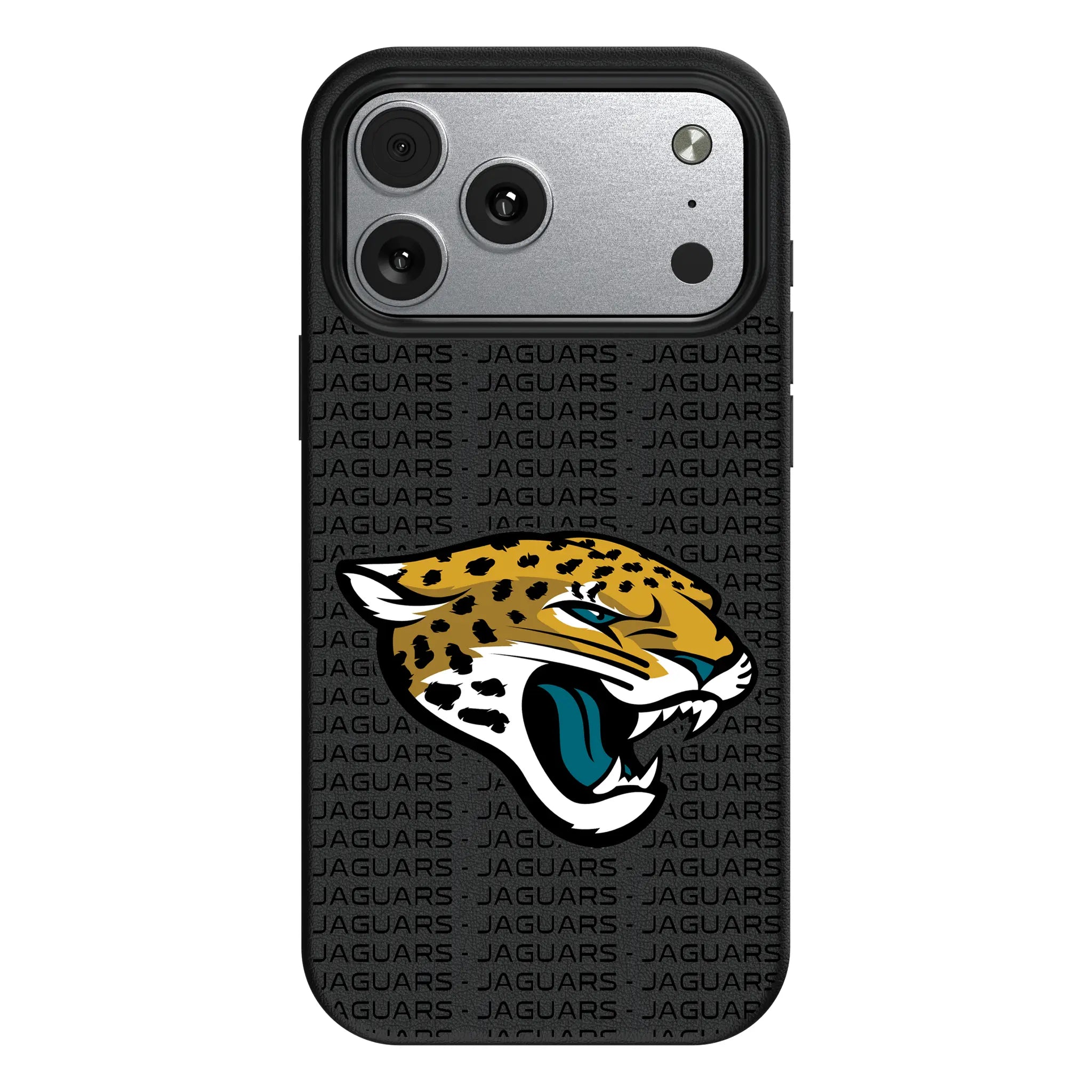 Jacksonville Jaguars Text Backdrop MagSafe Compatible Phone Case for Apple iPhone