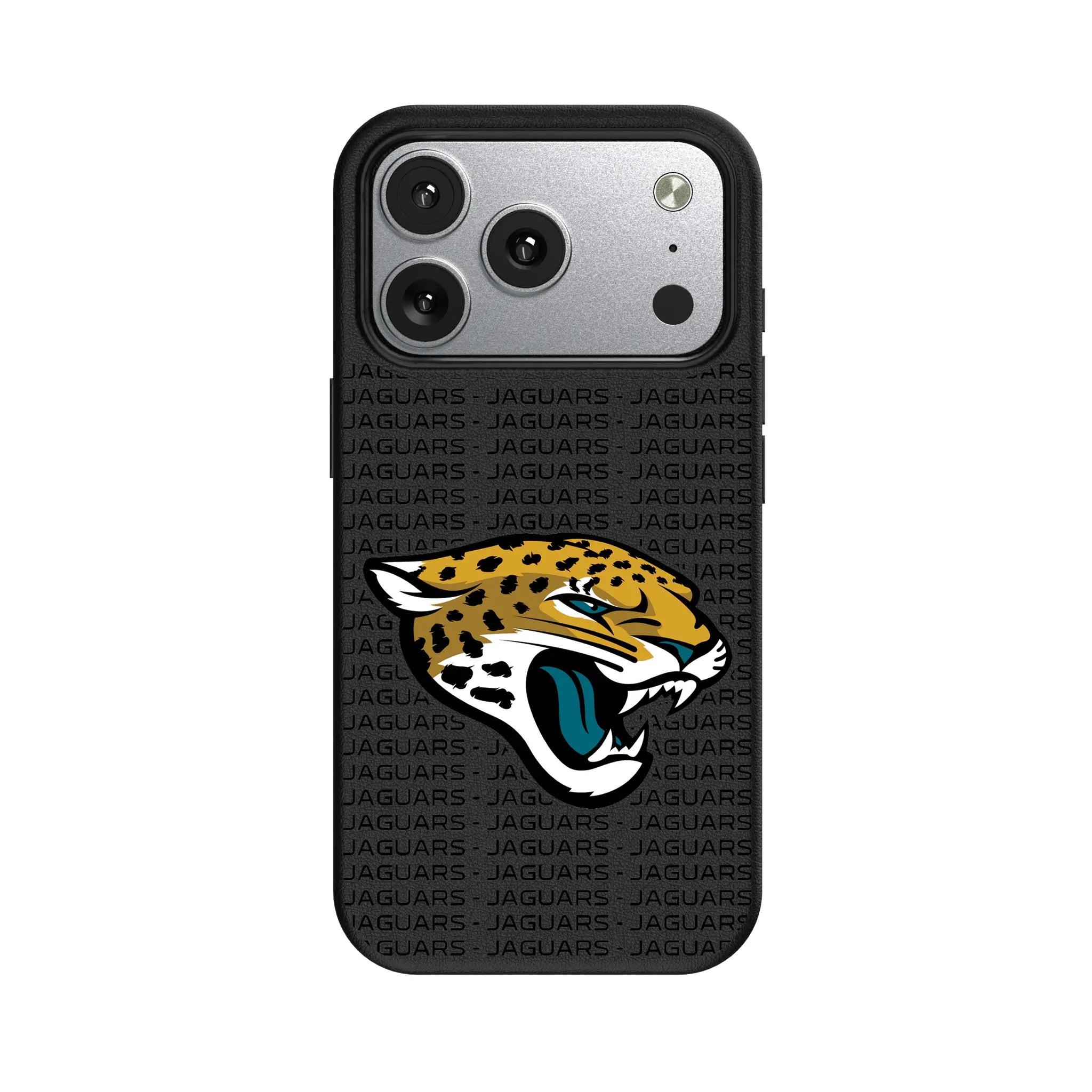 Jacksonville Jaguars Text Backdrop MagSafe Compatible Phone Case for Apple iPhone