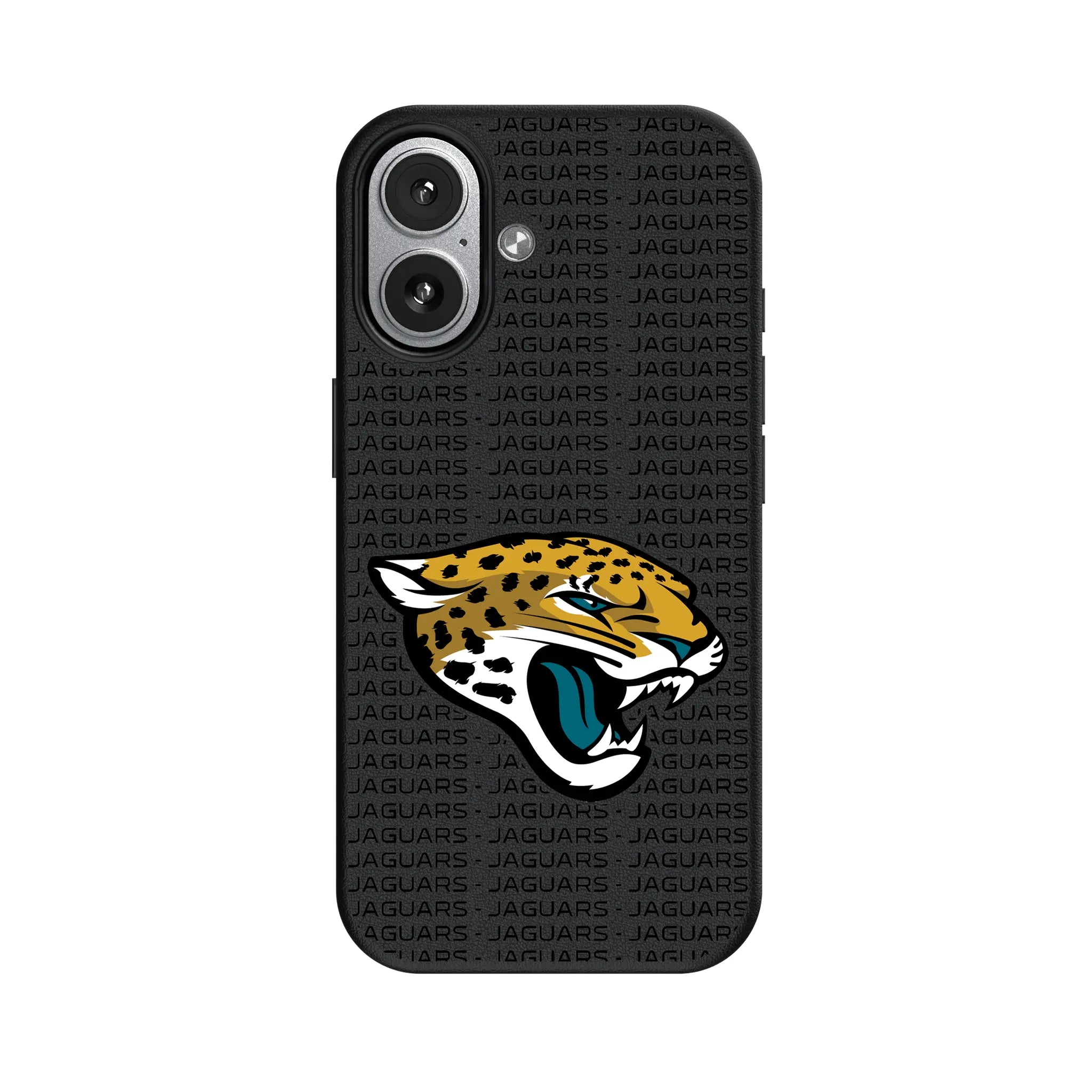 Jacksonville Jaguars Text Backdrop MagSafe Compatible Phone Case for Apple iPhone