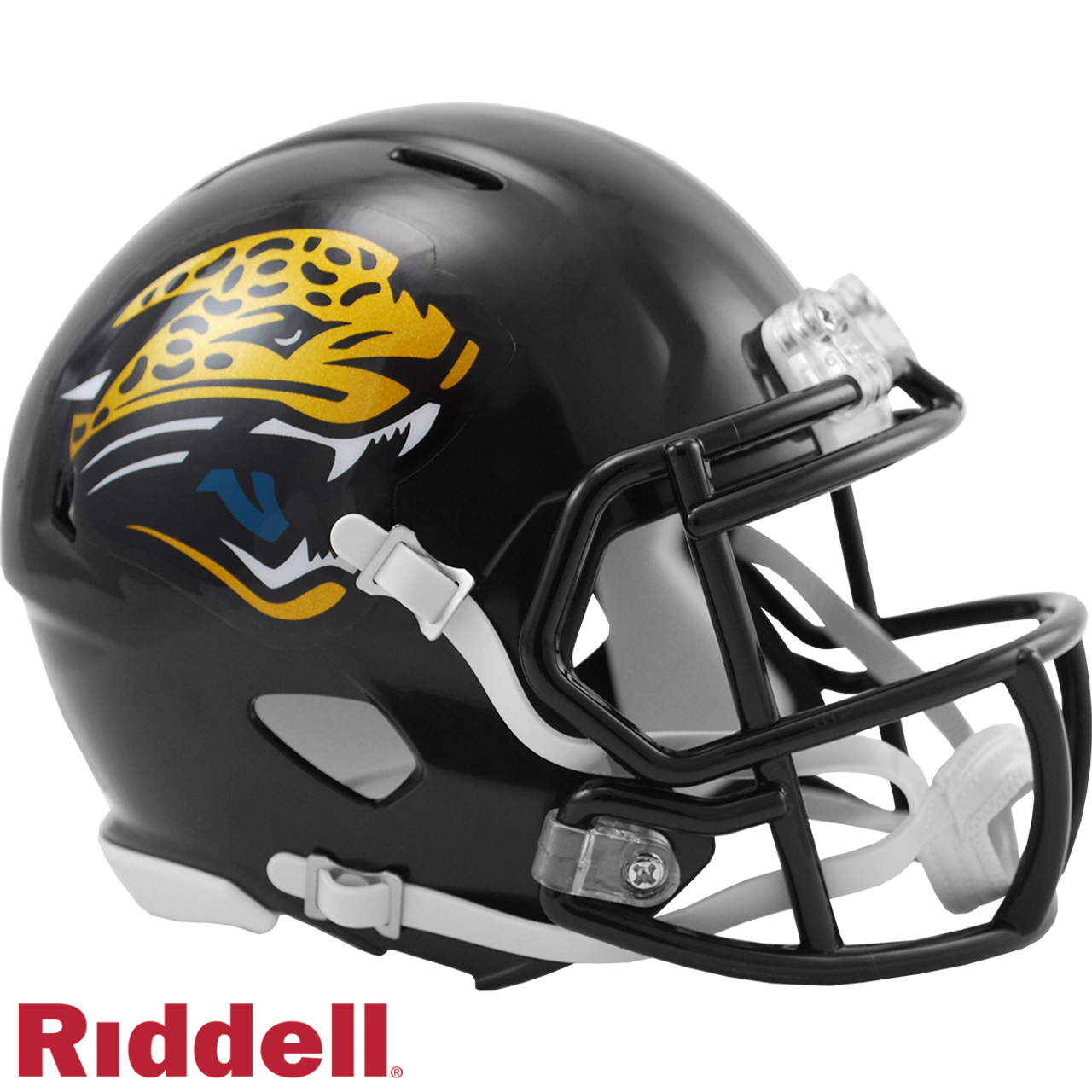 Jacksonville Jaguars Helmet Riddell Replica Mini Speed Style 1995-2012 T/B - Sports Collectibles, Sports Memorabilia, Sports Fan Shop, Sports Gifts