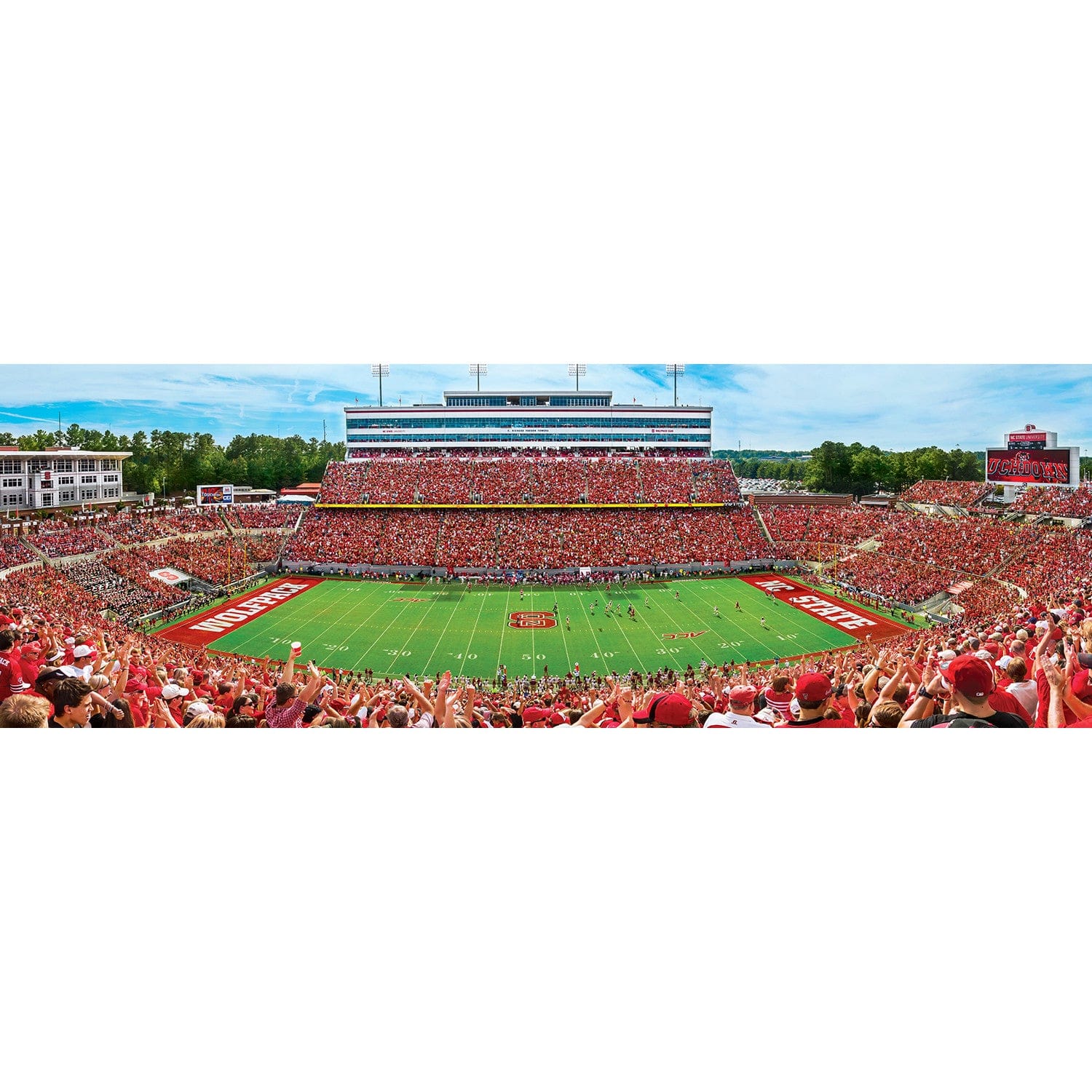 NC State Wolfpack 1000 Piece Panoramic Jigsaw Puzzle - Sports Gifts, Sports Memorabilia, Sports Collectibles, Fan Shop
