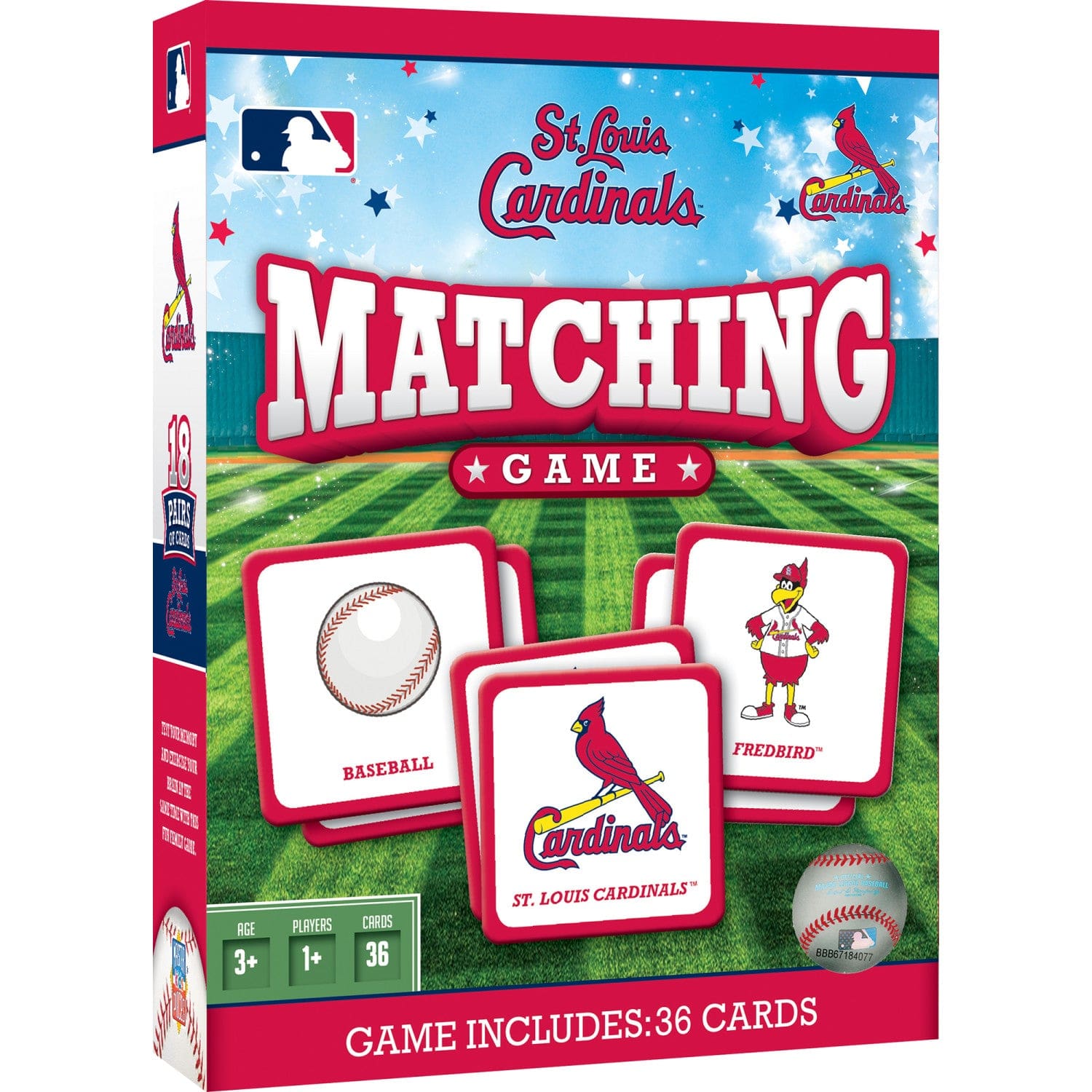 St. Louis Cardinals Memory Matching Game - Sports Gifts, Sports Memorabilia, Sports Collectibles, Fan Shop