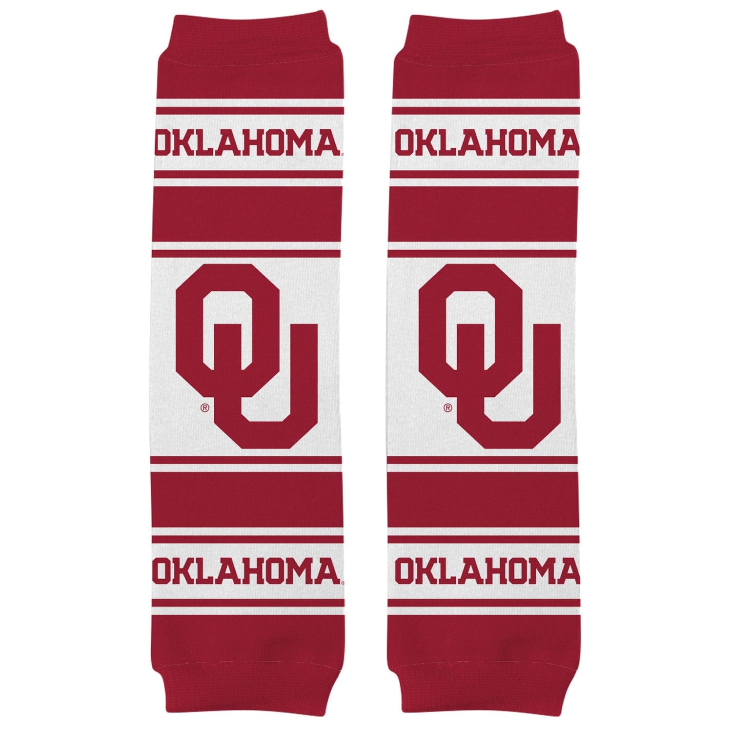 Oklahoma Sooners Baby Leg Warmers - Cheerful Comfort for Little Fans - Sports Gifts, Sports Memorabilia, Sports Collectibles, Fan Shop