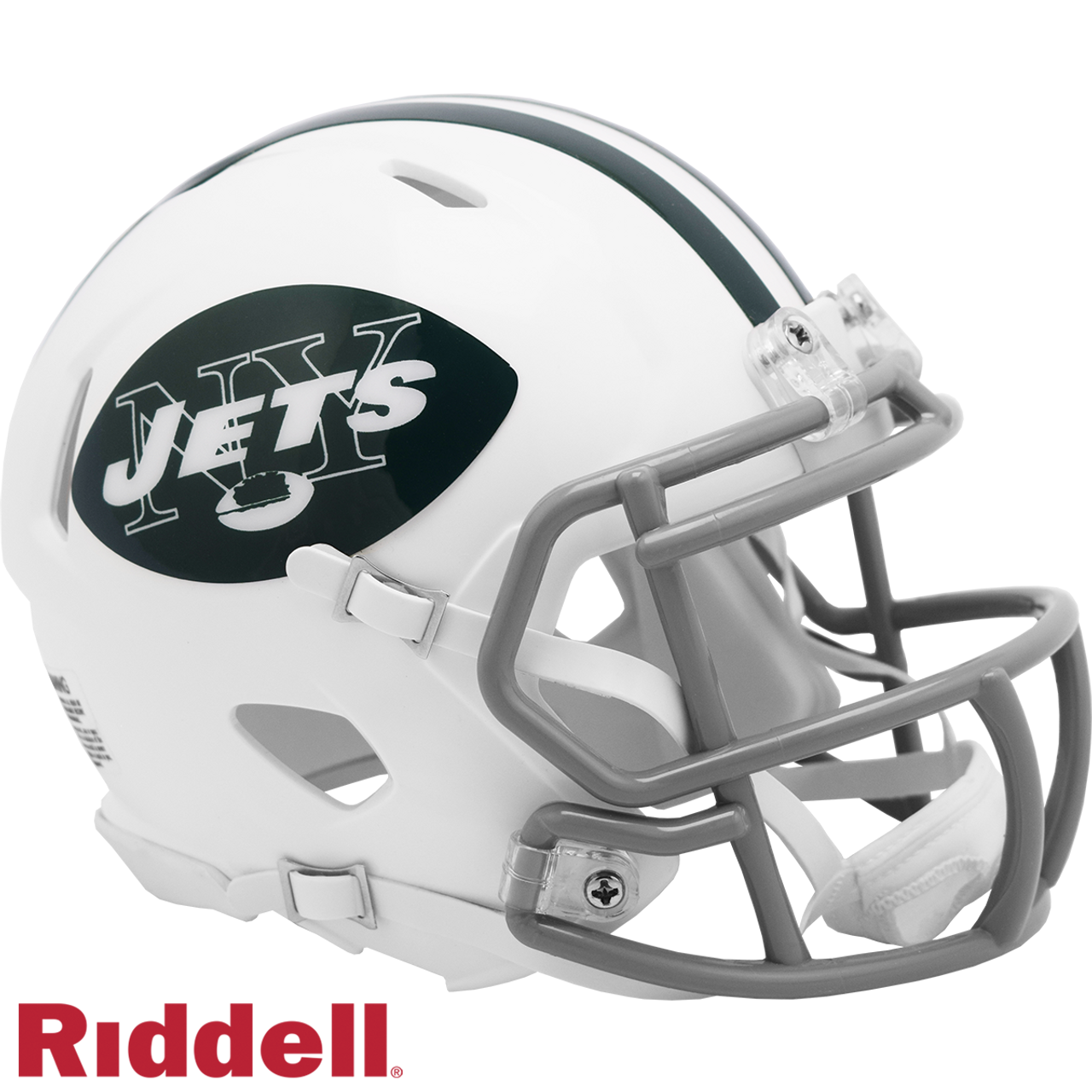 New York Jets Helmet Riddell Replica Mini Speed Style 1965-1977 T/B - Sports Collectibles, Sports Memorabilia, Sports Fan Shop, Sports Gifts