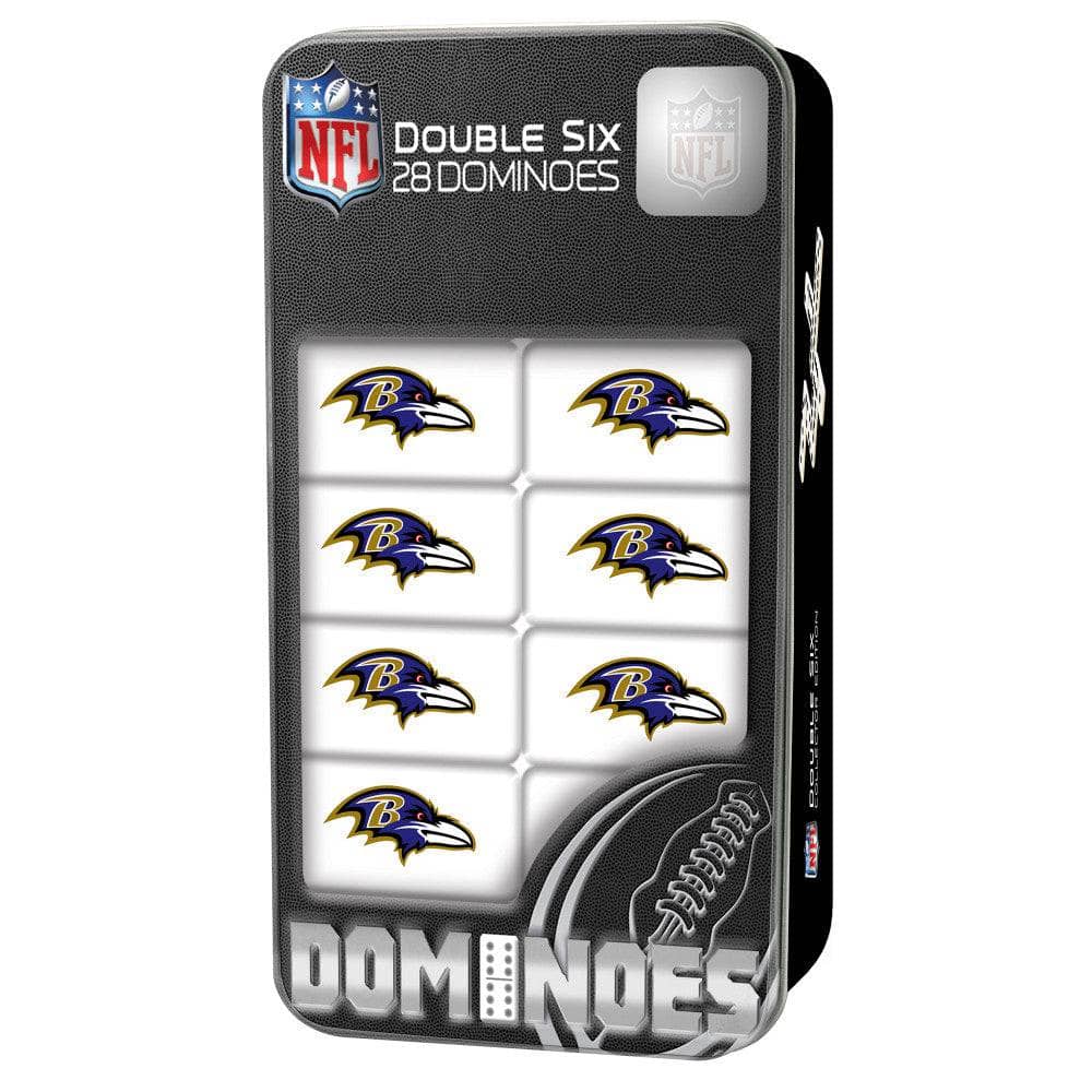 Baltimore Ravens Official NFL Dominoes Set - Sports Gifts, Sports Memorabilia, Sports Collectibles, Fan Shop
