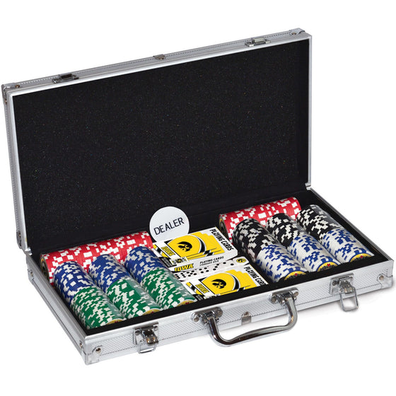 Iowa Hawkeyes 300 Piece Poker Set - 757 Sports Collectibles