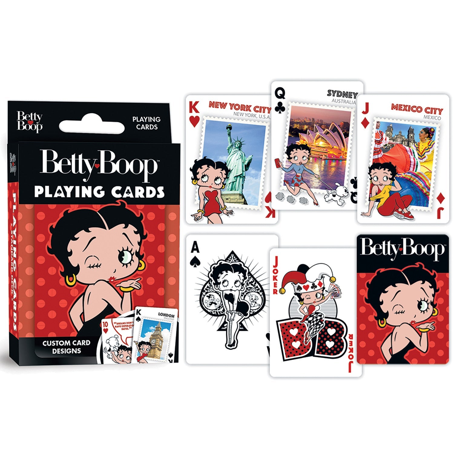 Betty Boop Playing Cards - 54 Card Deck - 757 Sports Collectibles