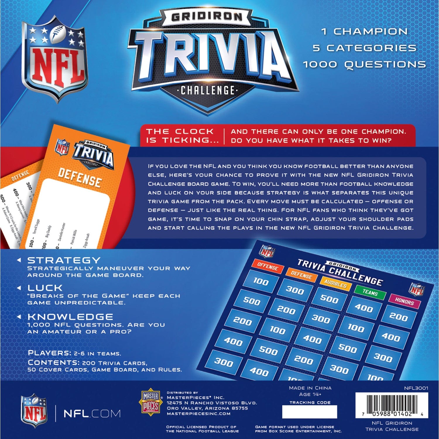 NFL Gridiron Trivia Challenge: Test Your Football Knowledge!