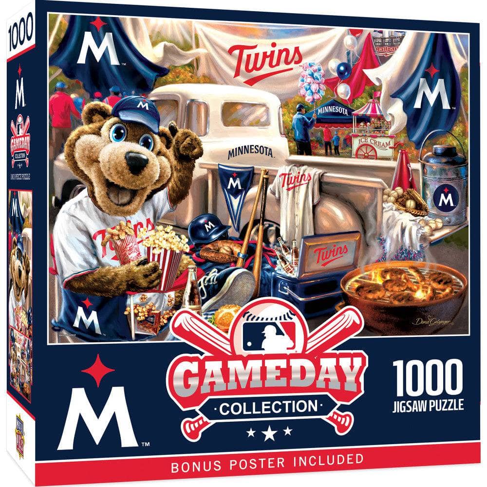 Minnesota Twins Gameday 1000 Piece Jigsaw Puzzle - Sports Gifts, Sports Memorabilia, Sports Collectibles, Fan Shop