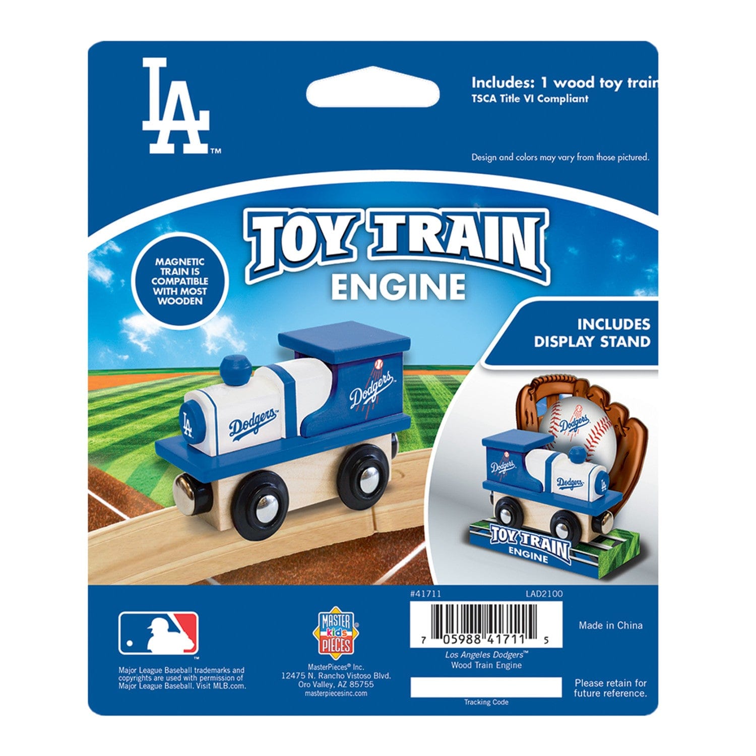 Los Angeles Dodgers Collectible Toy Train Engine - Sports Gifts, Sports Memorabilia, Sports Collectibles, Fan Shop