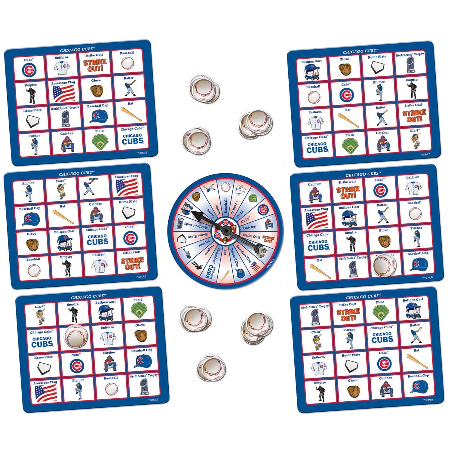 Chicago Cubs Bingo: Game Day Fun for Fans! - Sports Gifts, Sports Memorabilia, Sports Collectibles, Fan Shop