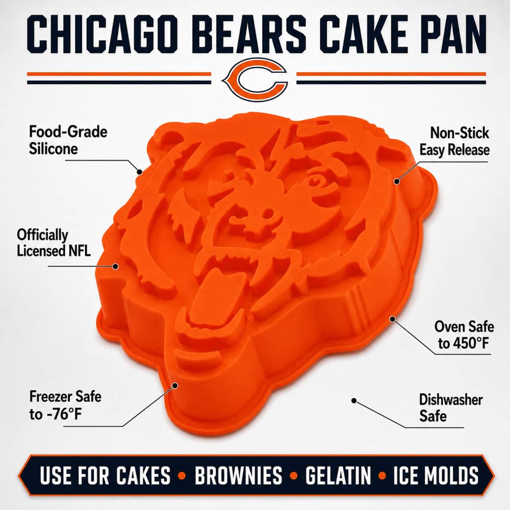 Chicago Bears NFL Cake Pan